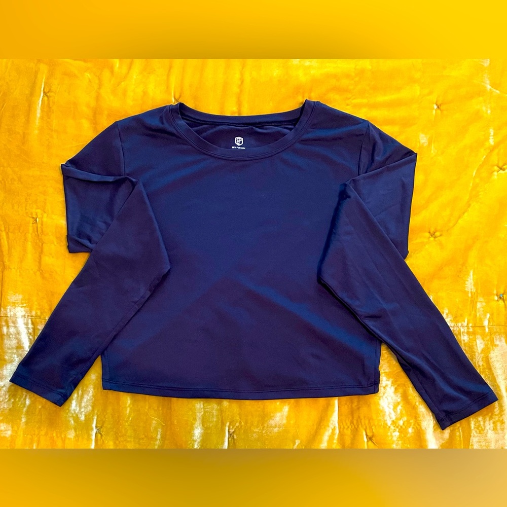 Born Primitive Cross You Off Cropped Long-Sleeve